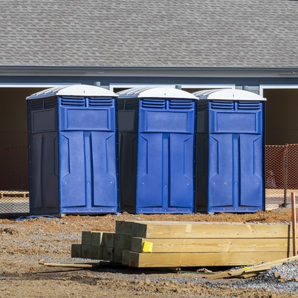 what is the cost difference between standard and deluxe portable restroom rentals in Rachel NV